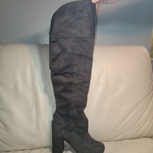 Not Rated Brown Over-the-Knee Boots